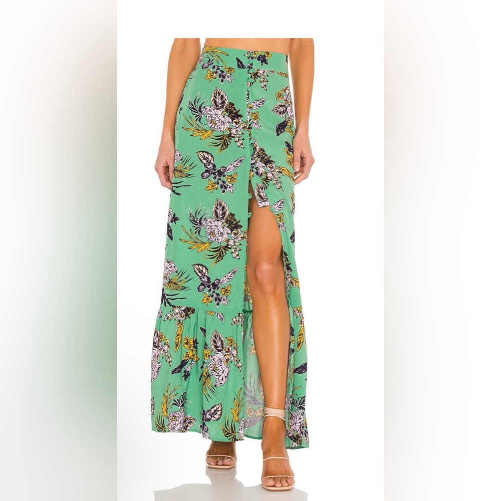 Maaji Trop Tropic Andromeda Skirt in Green